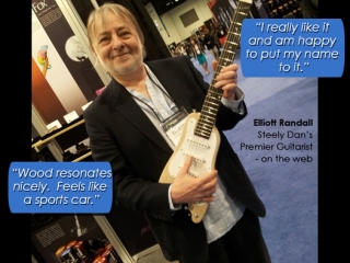 Elliott Randall raving about his Rambler Professional Travel Guitar