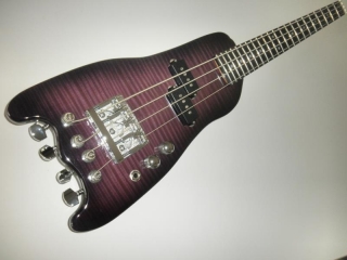 Custom Rambler Bass in Deep Purple