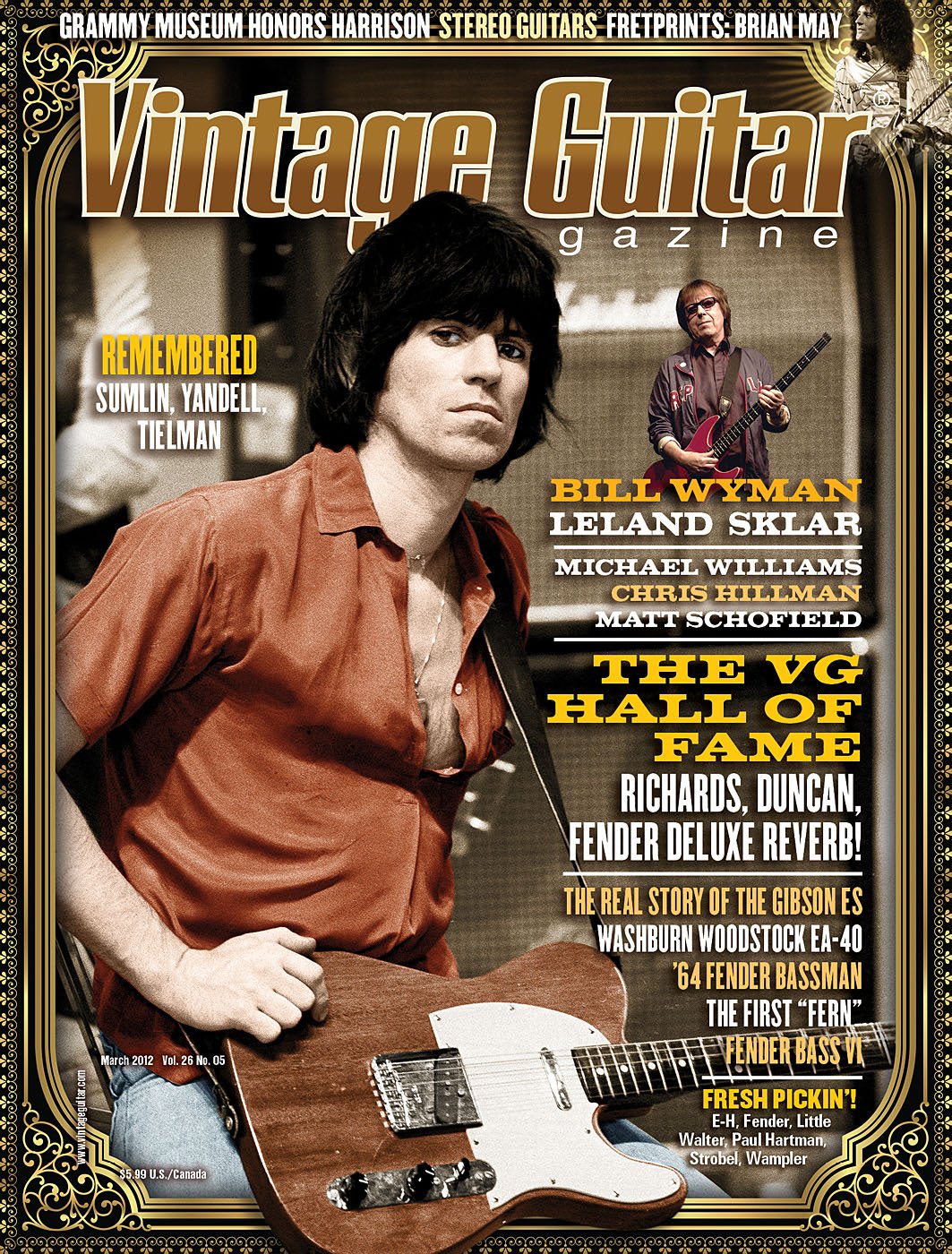 Vintage Guitar Magazine Cover