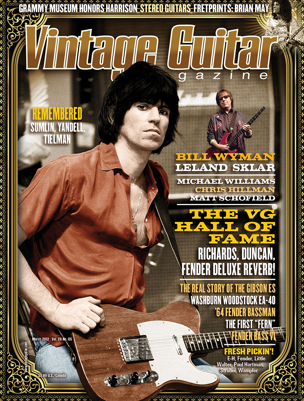 Vintage Guitar Magazine Cover