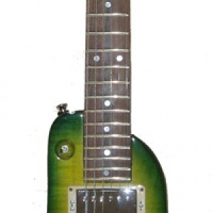 Rambler Custom Travel Guitar - Green Burst