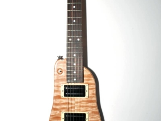 Rambler Custom Travel Guitar with Quilted Top