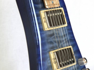 Rambler Travel Guitar in Blue Burst