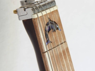 Rambler Travel Guitar with Dolphin Inlay