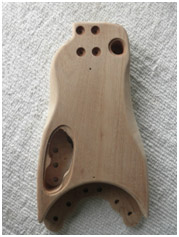 Rambler® Travel Guitar body back