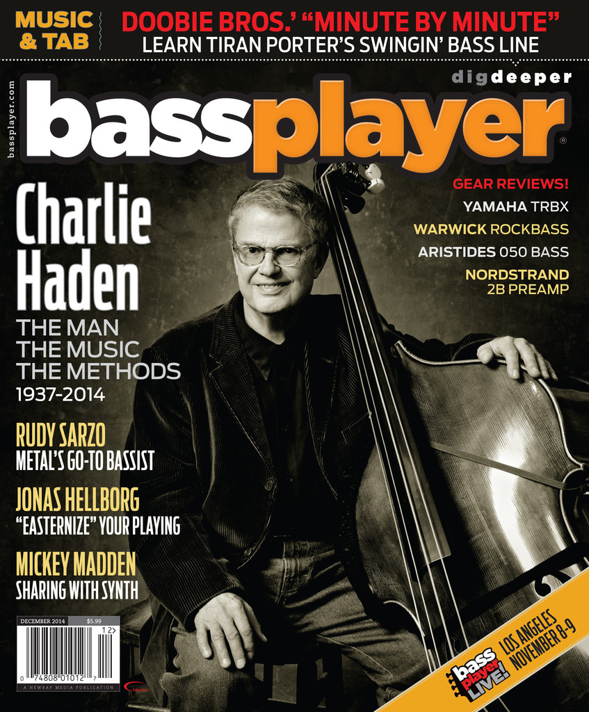 Bass Player Magazine feature Strobel Professional Travel Guitars