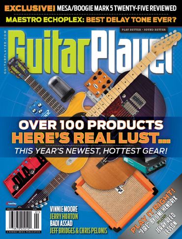 Guitar Player Magazine Cover April 2015