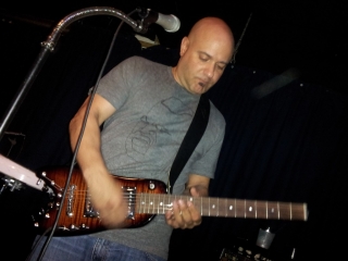 Checking out a Rambler on stage at Tween Waters