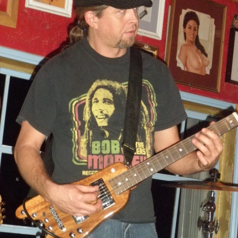 JP Soars Playing KOA Rambler Custom Portable Guitar Dec 2009