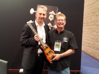 Talking to Lars from Schaller about parts for Rambler Travel Guitars