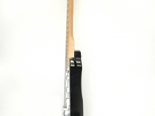 Black STROBELCASTER Portable Guitar - Side View