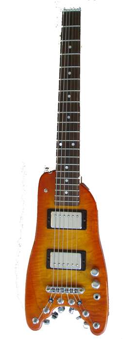 Headless-Guitar - Custom Rambler Tangerine Burst