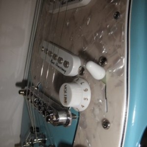 Blue Electric Guitar