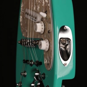 Electric Travel Guitar - Sea Foam Green STROBELCASTER Plus