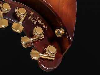 HoneyBurst STROBELCASTER Custom Travel Guitar - signed