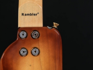 Rambler STROBELCASTER HoneyBurst Portable Guitar with Detachable Neck