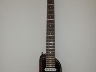STROBELCASTER Custom Electric Travel Guitar - Tobacco Sunburst