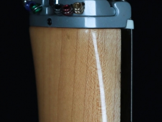 Rambler Travel Guitar showing StringKeeper