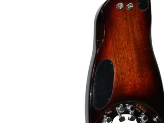 Rambler Custom Travel Guitar - Back view