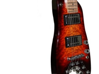 Rambler Custom Travel Guitar - Quilted Maple Top - Three Color Sunburst