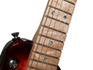 Rambler Custom Travel Guitar - Quilted Maple Fretboard